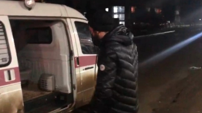 Cəlilabadda koronavirus xəstəsi ictimai yerdə saxlanılıb - FOTO