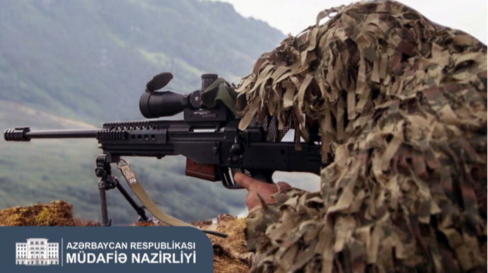 “Ən yaxşı snayper” adı uğrunda yarış keçirilib - VİDEO 