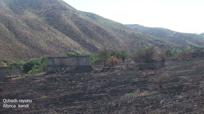 Qubadlı rayonunun Altınca kəndi - VİDEO