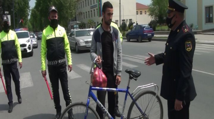 Polis Ağdaşda reyd keçirib, cərimə olunanlar var