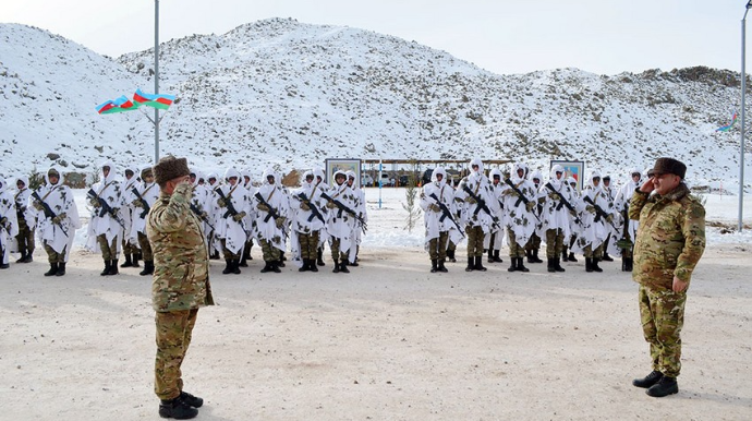 Müdafiə nazirinin müavinləri Laçındakı bölmələrin döyüş hazırlığını yoxlayıb  - VİDEO