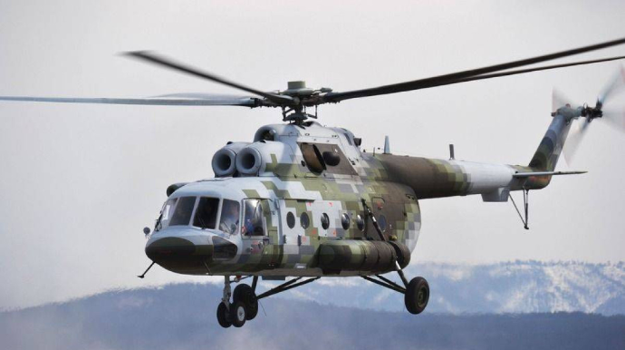 Rusiyada helikopter yanıb, 1 nəfər yaralanıb 