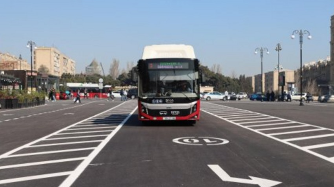 В Баку изменена схема движения 12 автобусных маршрутов