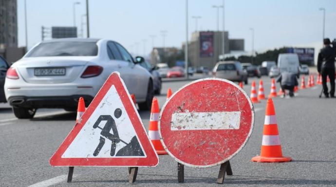 Sürücülərin NƏZƏRİNƏ!  - Bu yolda hərəkət məhdudlaşdırılır