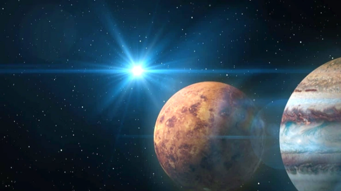 İki planetin "görüşü":  Yupiter Venera ilə bir araya gələcək