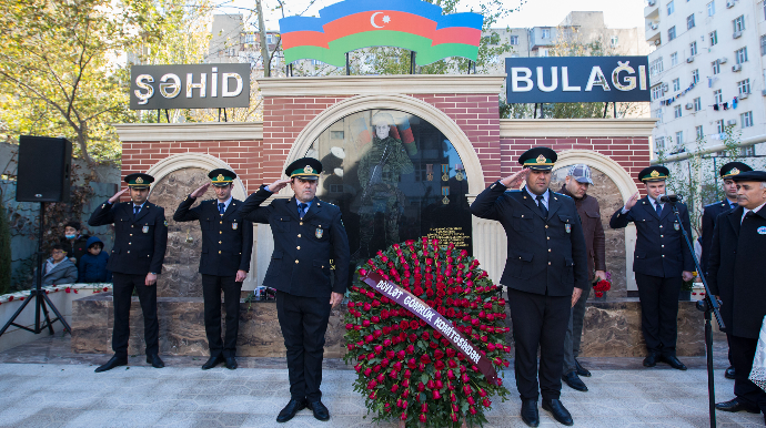 Şəhid gömrükçü Ülvi Hacıyev doğum günündə anılıb  - FOTO