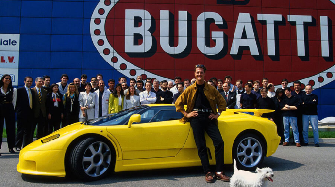 Mixayil Şumaxerin avtomobili su altında qaldı  - VİDEO