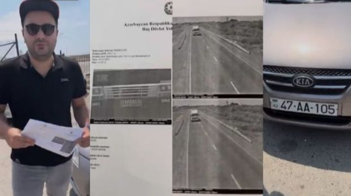 DİN-dən iranlı sürücünün cərimələrinin şirkət maşınına gəlməsi ilə bağlı AÇIQLAMA  