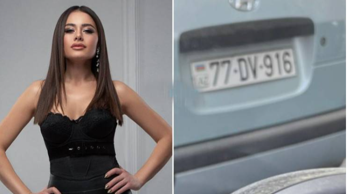 Samirə Əfəndinin maşınına tüpürən şəxs saxlanıldı 