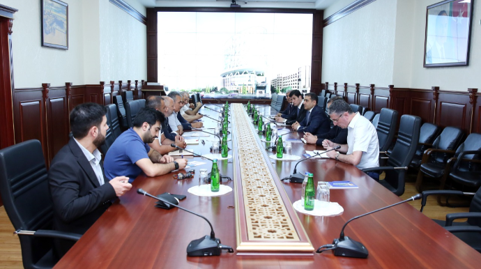 Gömrük Komitəsində sahibkarlarla görüş keçirilib - FOTO