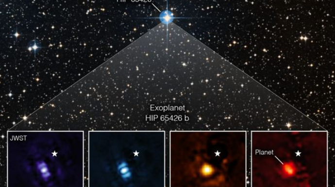 Ceyms Uebb  teleskopu Günəş sistemindən kənardakı planetin şəklini çəkib