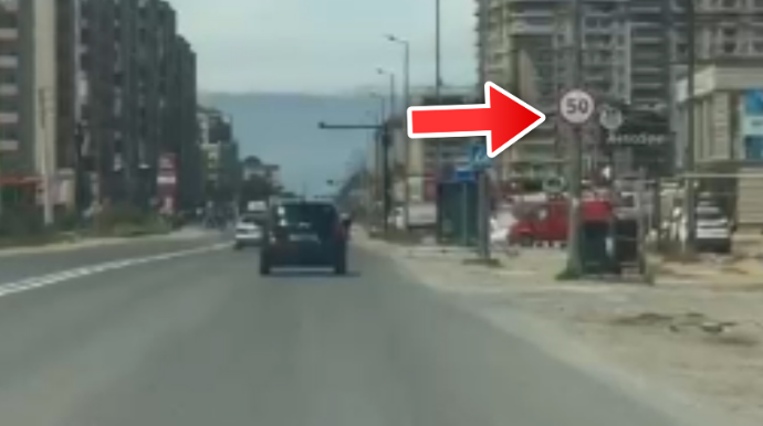 Yol polisi sürət nişanı ilə bağlı irad bildirən sürücüyə CAVAB VERDİ - VİDEO 