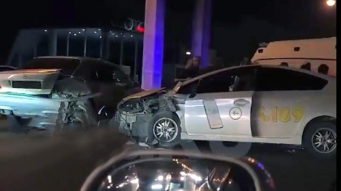 “Babək”də ağır yol qəzası - VİDEO 