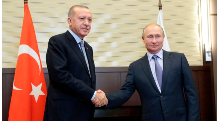 Ərdoğanla Putin arasında telefon danışığı:  taxıl dəhlizi və terrorla mübarizə müzakirə edildi