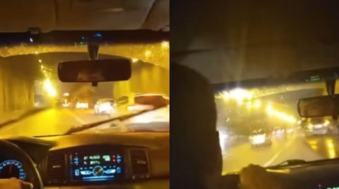 Tuneldə təhlükəli manevr cəhdi qəzaya səbəb oldu - ANBAAN VİDEO