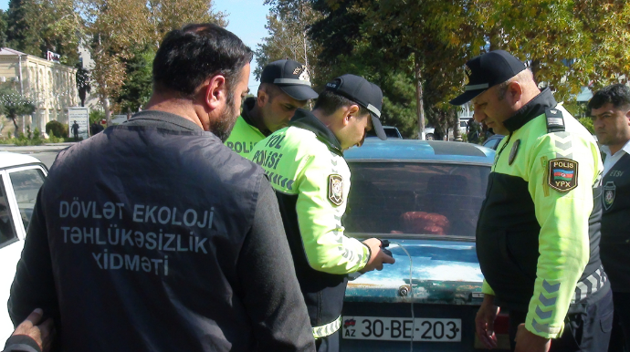 Qaydaları pozan sürücülər barədə tədbirlər görülüb - FOTOLAR 