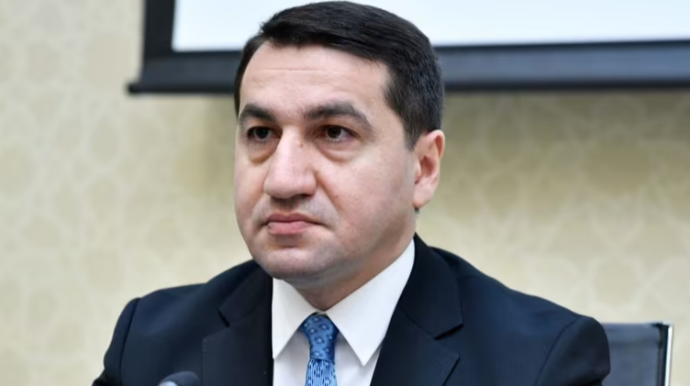 Hikmət Hacıyev diplomatik korpus üzvlərinin Qarabağa səfərindən görüntülər paylaşıb - VİDEO 