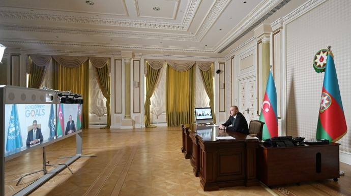 Prezident İlham Əliyev və ÜTT-nin Baş katibi arasında videokonfrans keçirilib 