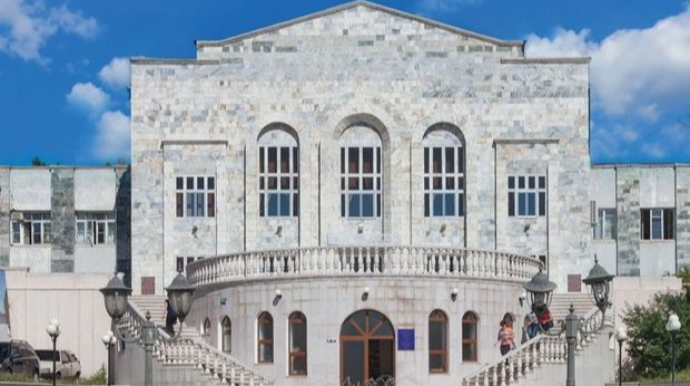 Xankəndidə yaradılacaq Qarabağ Universitetinin binasından görüntülər  - VİDEO