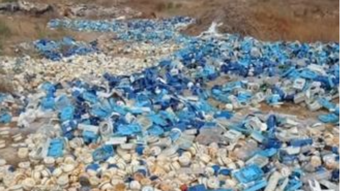 Suraxanıda yararsız su sayğacları yanıb - FOTO