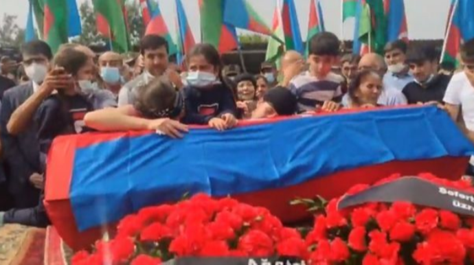 Азербайджан прощается с шехидом Вугаром Садыговым - ФОТО/ВИДЕО 