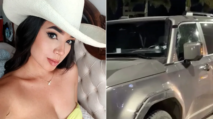 Tanınmış kolumbiyalı model avtomobilində güllələndi