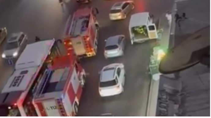 Bakıda yanğınsöndürən maşınlara yol verilmədi – ANBAAN VİDEO 