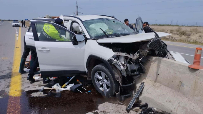 Dünən yol qəzalarında 2 nəfər ölüb 