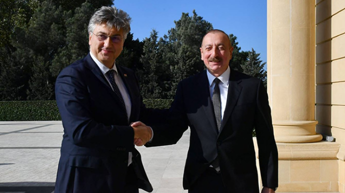İlham Əliyev Xorvatiyanın Baş nazirini təbrik etdi 