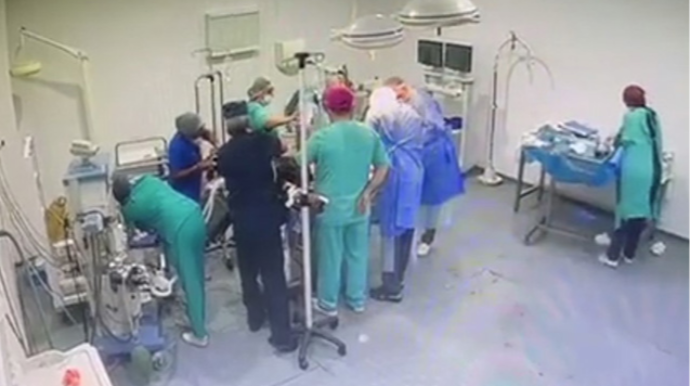 Ürəyi dayanan Zaməddini həkimlər belə xilas edib  - VİDEO