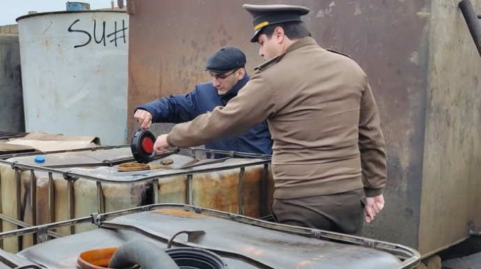 Bakıda qanunsuz yanacaq satılan obyekt aşkarlandı - VİDEO 