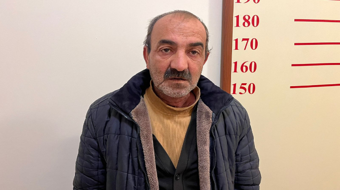 Qubada saxlanılan şəxsin üzərindən avtomat aşkarlanıb  - VİDEO