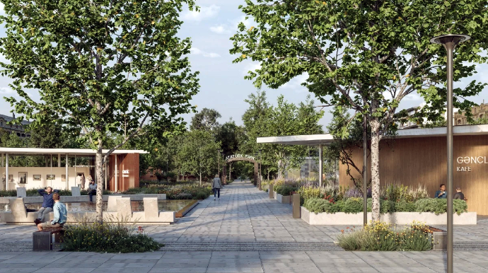 В центре Баку объединят два парка - ФОТО 