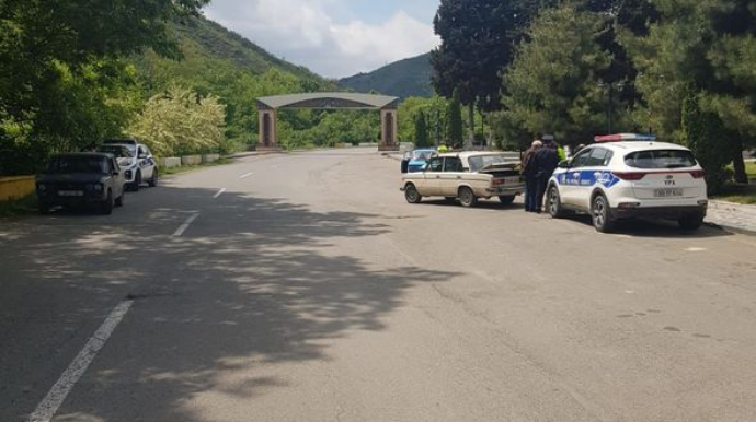 Daşkəsəndə “Təmiz hava”  aylığı ilə əlaqədar 11 sürücü cəzalandırıldı   - FOTO