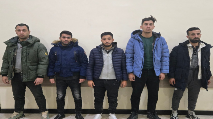 Dövlət sərhədini pozmağa cəhd göstərənlər saxlanılıb - FOTO