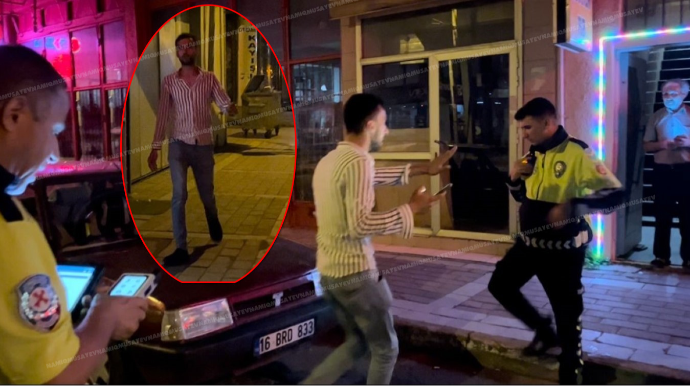 Sərxoş halda polisə yaxalanan sürücü ŞOU GÖSTƏRDİ - Vəsiqəsi əlindən alındı, 26 min cərimələndi – VİDEO