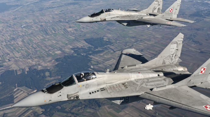 Polşa bütün MiQ-29 qırıcılarını Ukraynaya verdi 