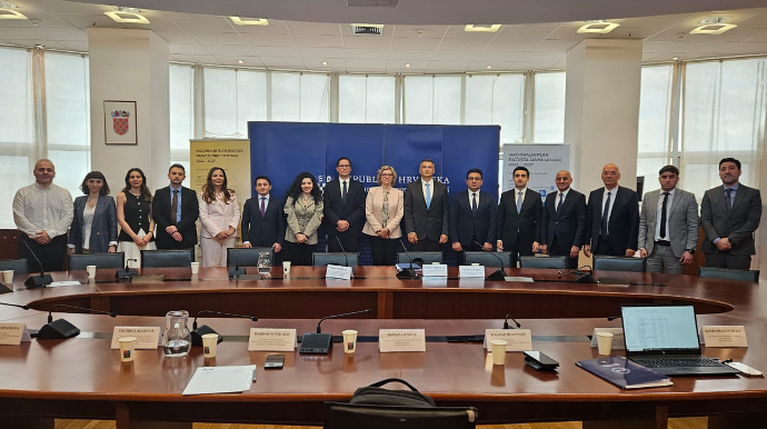 Azərbaycan Xorvatiya ilə rəqəmsal təhlükəsizlik sahəsində təcrübə mübadiləsi apardı