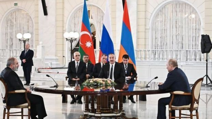 Путин: Удалось поговорить с лидерами Азербайджана и Армении