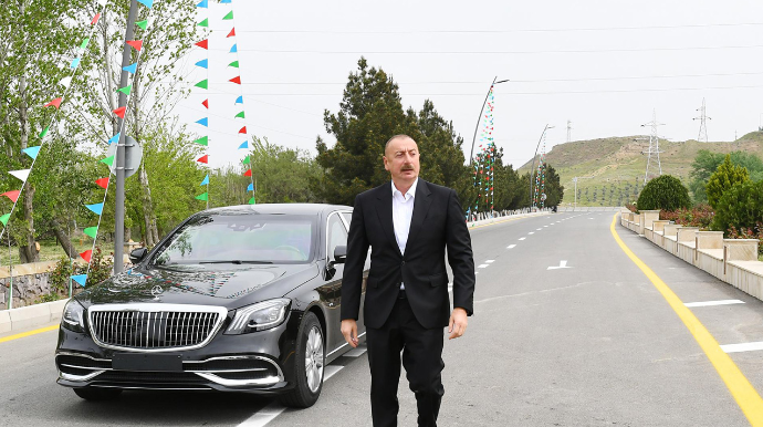 “Belə avtomobillə heç yerə getmərəm” - Prezident 