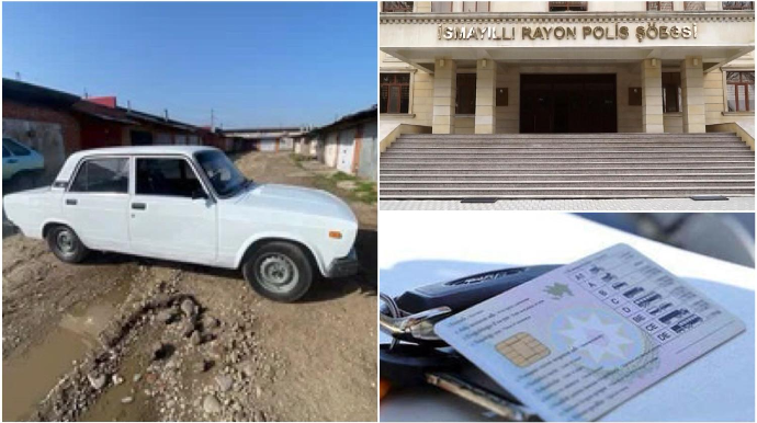 İsmayıllıda narkotik çəkib qayda pozan sürücü vəsiqəsiz qaldı, 800 manat cərimələndi    - FOTO
