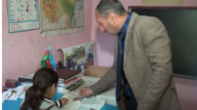 Qubada qeyri-adi məktəb: Burada cəmi bir şagird təhsil alır - VİDEO