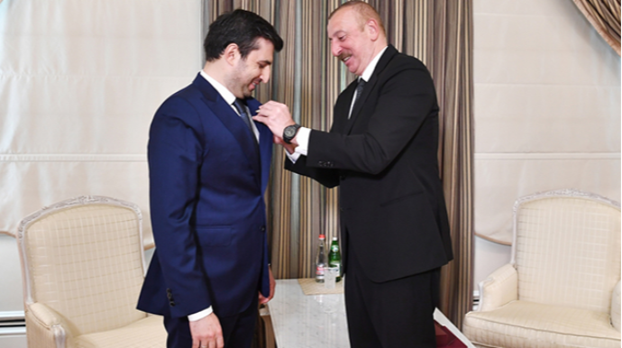 İlham Əliyev Selçuk Bayraktarı qəbul etdi - FOTOLAR 