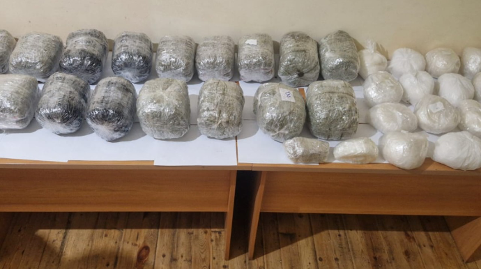 İrandan Azərbaycana narkotik keçirmək istədilər - FOTO 