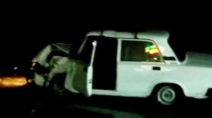 Goranboyda "VAZ 2107" ilə traktor toqquşub, xəsarət alan var 