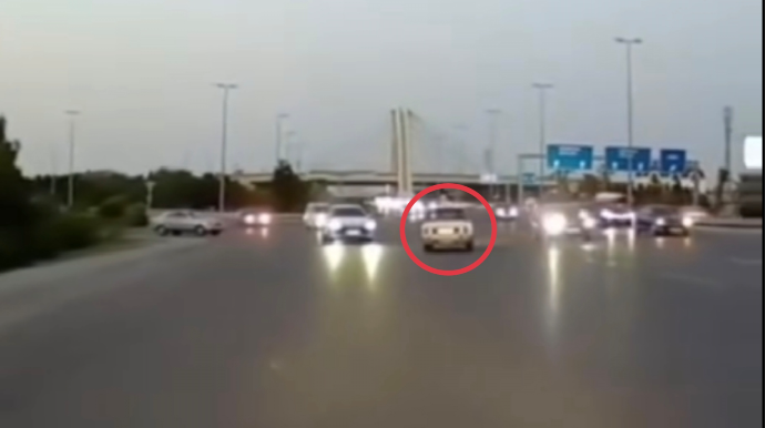 Hava limanı yolunda ölüm təhlükəsi: Hərəkətin təşkilində nöqsanlar var - VİDEO