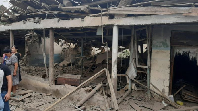 Erməni təxribatı nəticəsində Tovuzda 35 evə ziyan dəyib