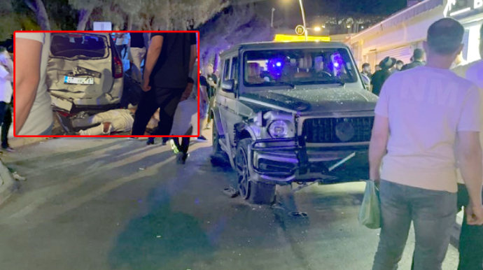 “Gelandewagen”lə piyadaları vurdu:  6 nəfər xəsarət alıb - FOTO + VİDEO 