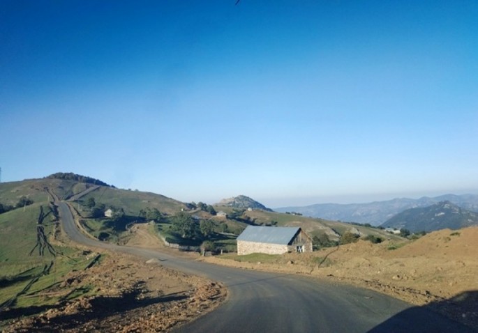 Əsrik Cırdaxan-Kirən-Baqqallı yolunun tikintisi yekunlaşmaq üzrədir - FOTO