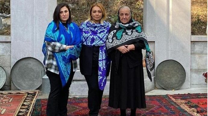 Polad Həşimovun anası Şuşada - FOTO